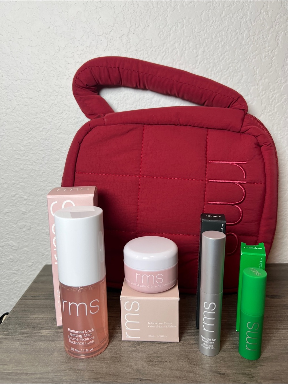 RMS Radiance Lock, Kakadu Luxe, Mascara & Lip Bundle